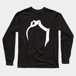 Ambiguous Snake-Blade Compound Shape Long Sleeve T-Shirt